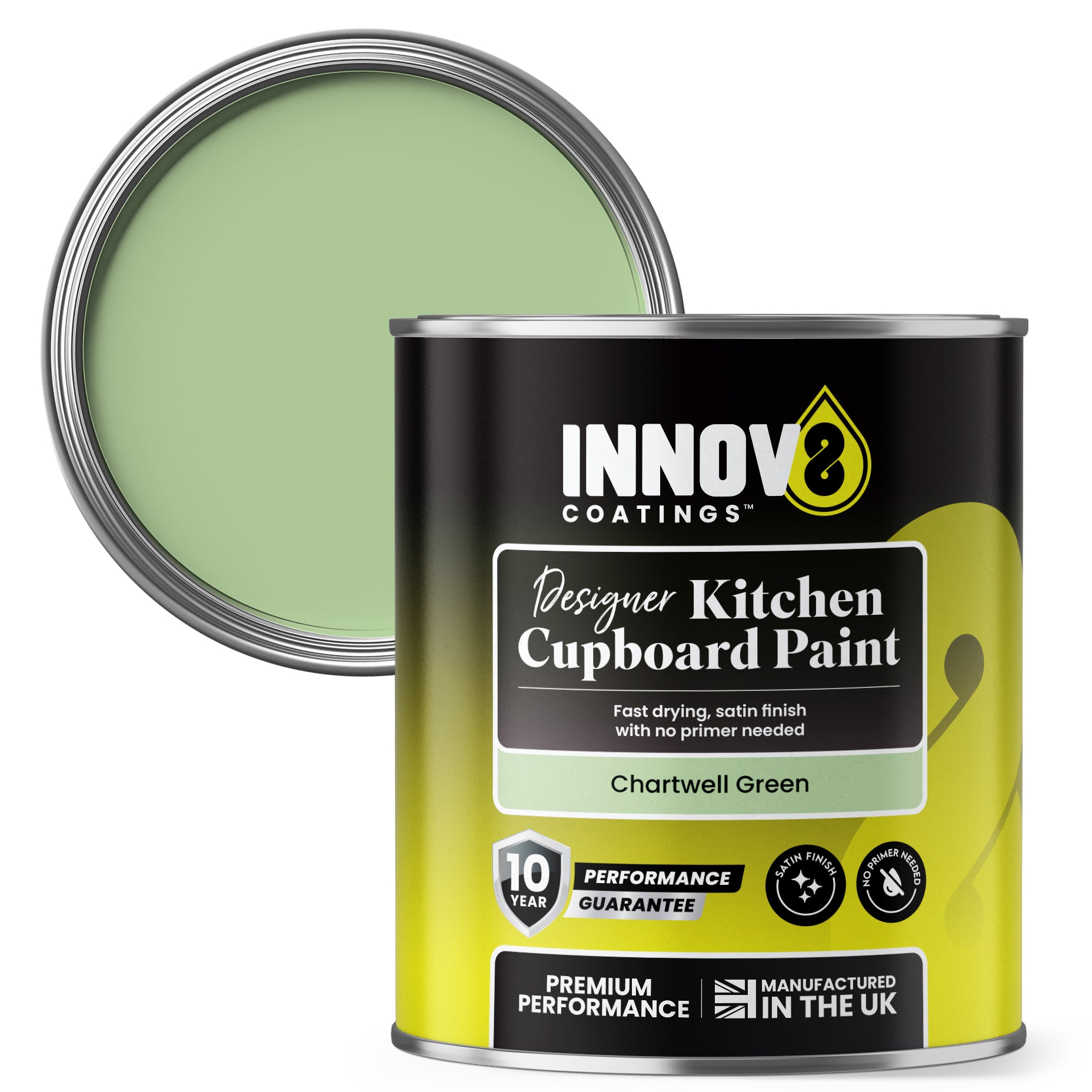 Designer Kitchen Cupboard Brush Paint image 11