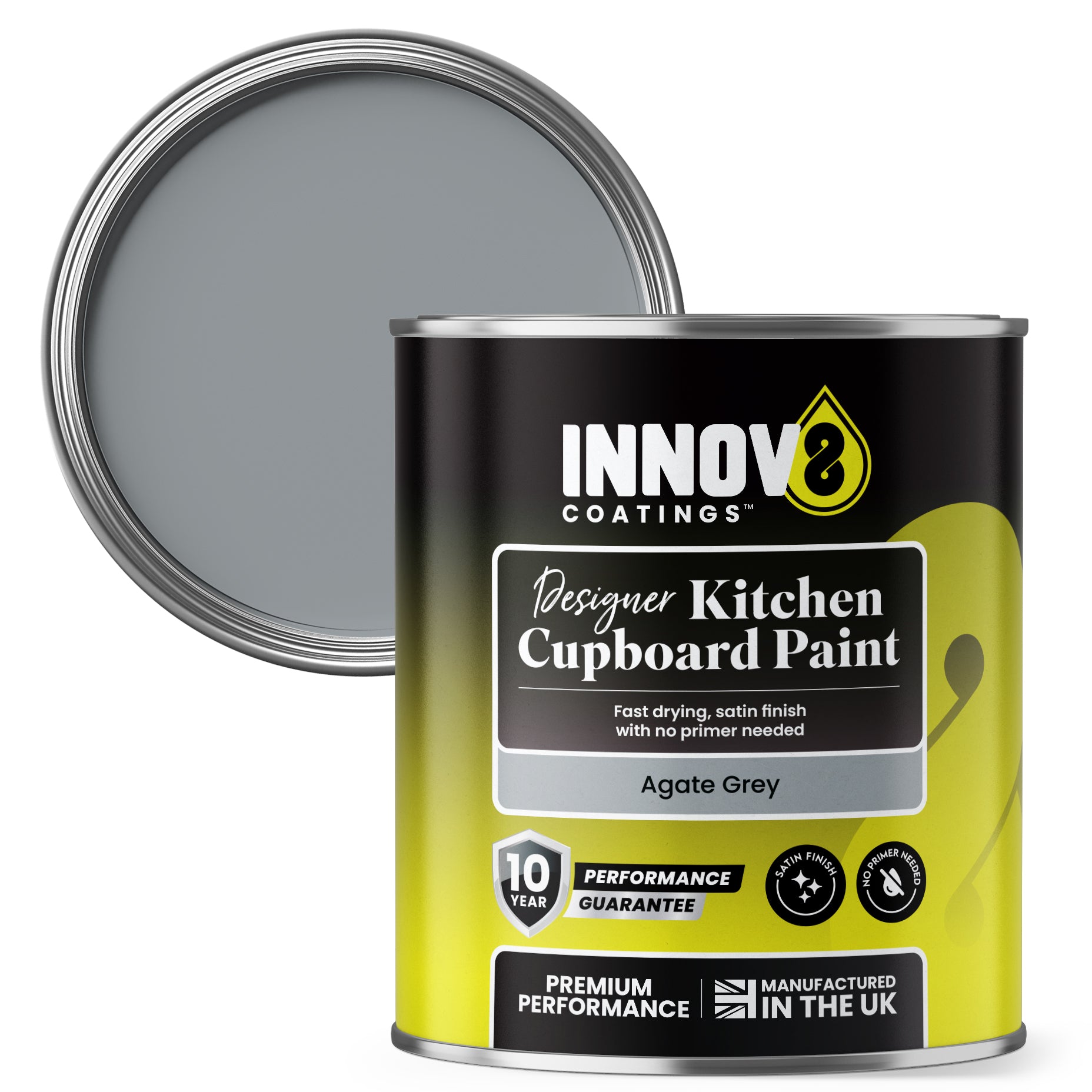 Designer Kitchen Cupboard Brush Paint image 6